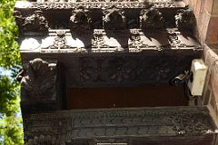 20-3 Teak Carving Lockwood de Forest House New York Greenwich Village